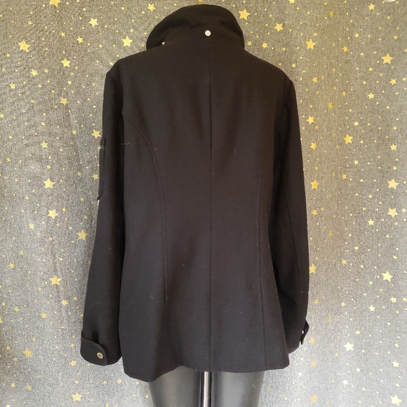 London Fog Warm Wool Coat - Picture 3 of 10